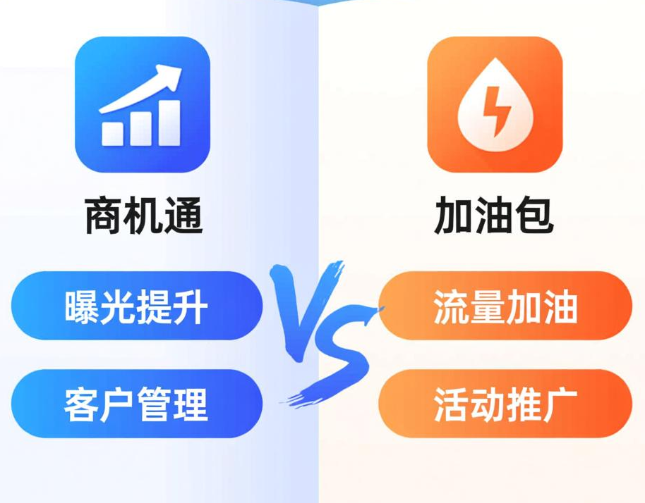 百度爱采购商机通和加油包的区别 简述爱采购店铺2种付费推广方式 百度爱采购商机通和加油包的区别 简述爱采购店铺2种付费推广方式